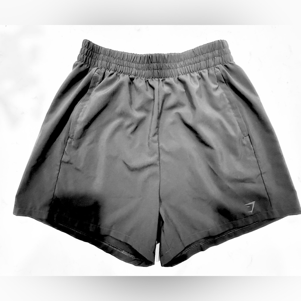 GYMSHARK | Lightweight Black Athletic Shorts | XS